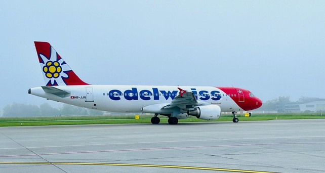 Airbus A320 von Edelweiss: Nach Nahost unterwegs