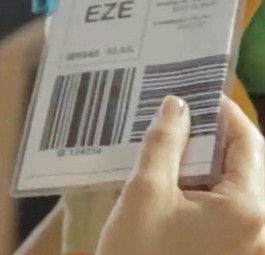 My Bag Tag: Gepäcketikette, selbst gedruckt.