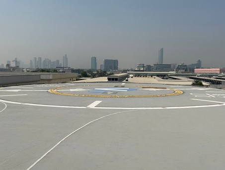 Der erste Vertiport von Dubai: Liegt direkt am Dubai International Airport.