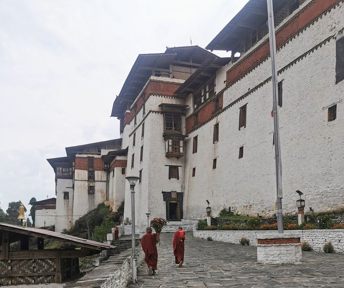 Der Trongsa Dzong, die größte Festung in Bhutan