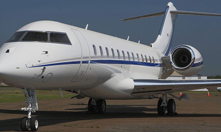 Bombardier Global 6000 in Matterhorn-White: Neues Understatement.