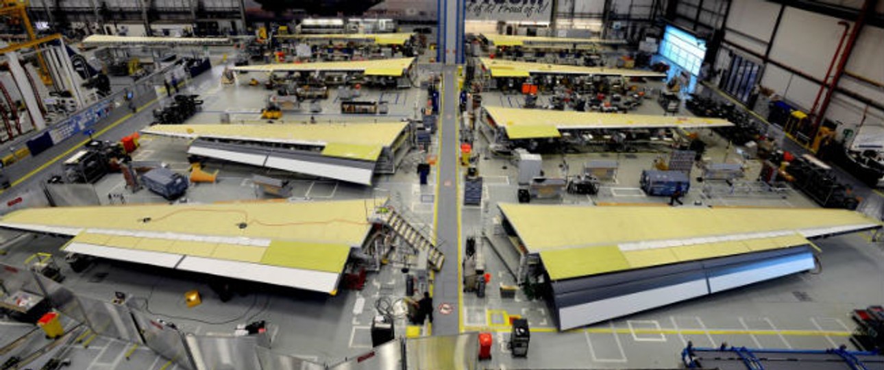 Tragflächenmanufaktur in Filton: Die Jobs stehen auf dem Spiel.