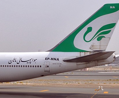 Flugzeug der iranischen Mahan Air: Bald könnte die Airline nationale Flieger kaufen.