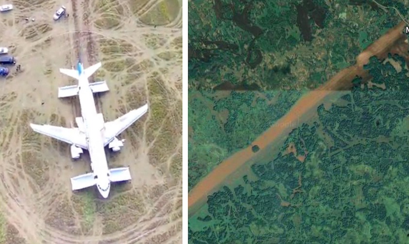 Warum die Piloten von Ural Airlines genau dieses Feld wählten