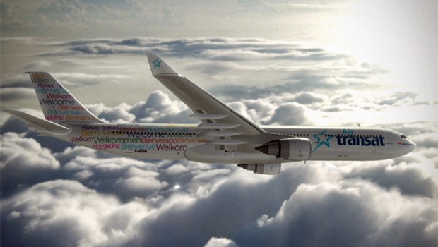 Airbus von Air Transat: Fliegt mit grünem Zertifikat.