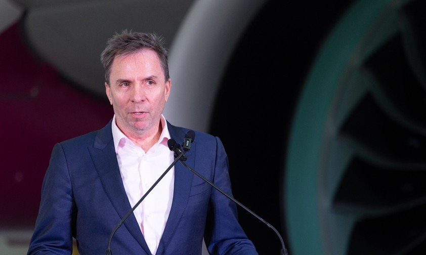 Wizz-Air-Chef József Váradi vor dem 250. Flugzeug: Die Airline setzt in Deutschland auf Wachstum.