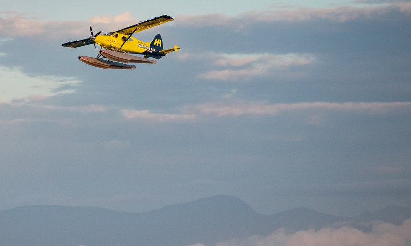 De Havilland DHC-2 Beaver von Harbour Air: Elektrische Flüge.