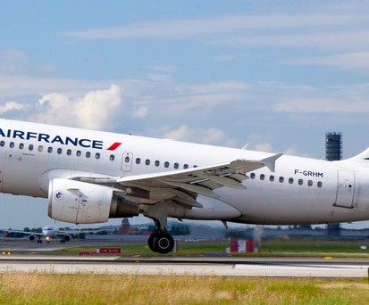 Airbus A319 von Air France: Diskussion um Flüge im Inland.