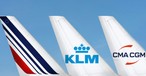 Air France, KLM und CMA CGM: Ziehen nun an eine Strang.