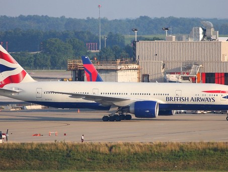 Boeing 777-200 von British Airways: Die Airline konnte einen Rückflug aus Barbados nicht durchführen, weil die Crew zuvor zu viel Alkohol getrunken hatte.