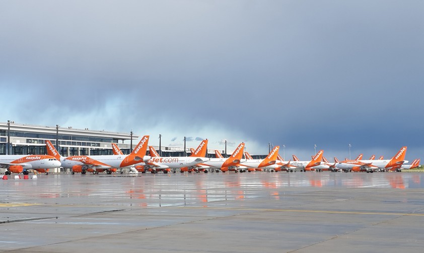 Rang 5: Easyjet - 607 Flüge pro Tag.