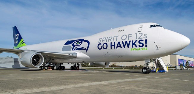 Werkseigene Boeing 747-8: Boeing verkauft das Flugzeug schlecht.