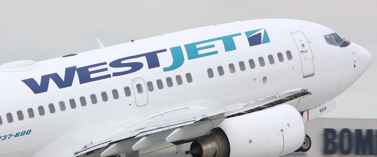 Boeing 737-600 von Westjet: Muss zur Überprüfung