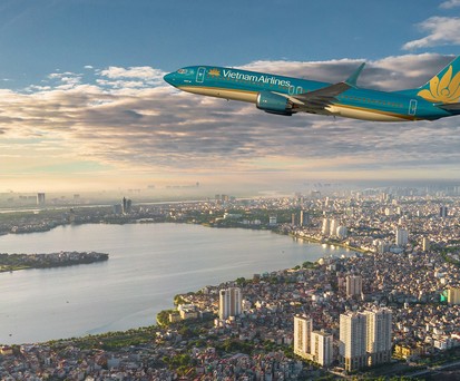 Boeing 737 max in den Farben von Vietnam Airlines: Die Fluggesellschaft setzte bisher auf Airbus.