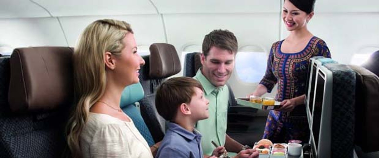Die neue Economy Class in der Boeing 777: Mehr Komfort auch in der Holzklasse.