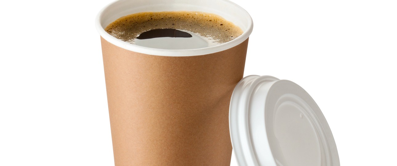 Coffee to go: Verhinderte den pünktlichen Abzug.