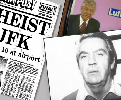 Ausgabe der New York Post, Nachrichtensendung, Hauptdrahtzieher James «Jimmy the Gent» Burke: Der Lufthansa-Raub sorgte 1978 für Schlagzeilen.