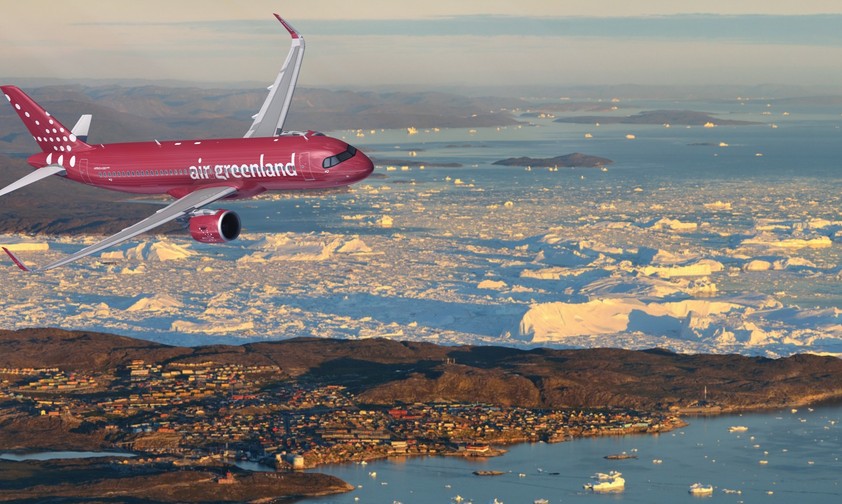 Airbus A320 von Air Greenland: Soll so aussehen.