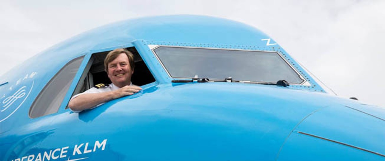 Willem-Alexander: Fliegen ist seine Passion.