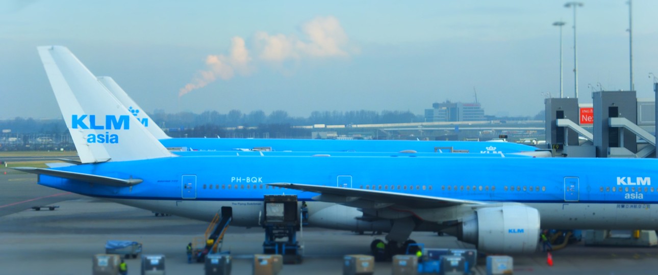 Langstreckenjets von KLM: Bleiben am Boden.