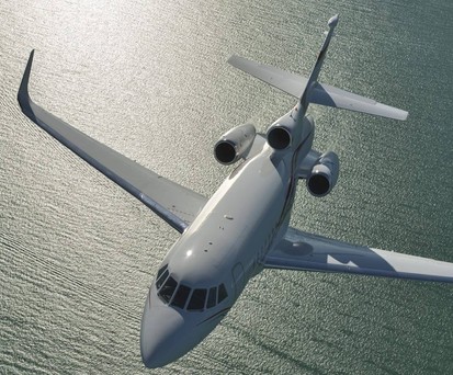 Falcon 900LX in der Luft: Luminair wird drei Exemplare in diesem Jahr bekommen.