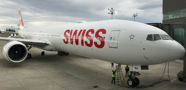 HB-JNJ: Die letzte Boeing 777 von Swiss.