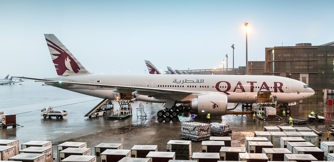 Dahinter folgt Qatar Airways mit neun Flugzeugen...