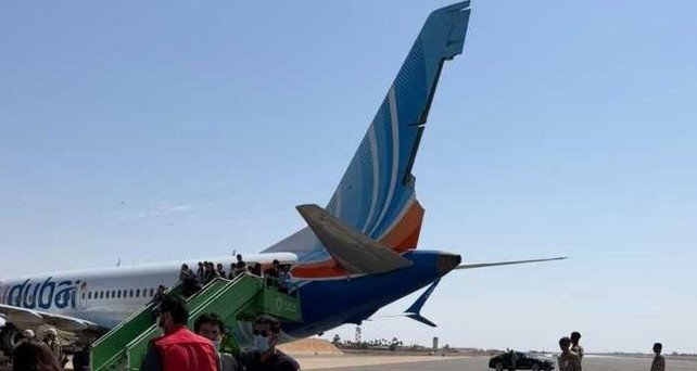 flydubai boeing 737 max tabruk