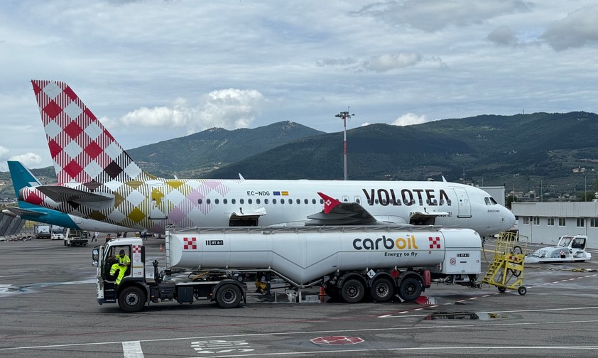 Airbus A320 von Volotea: Die Flugggesellschaft ist finanziell angeschlagen. 