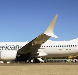 Boeing 737 Max 8 von American Airlines: Es fehlen noch Simulatoren.