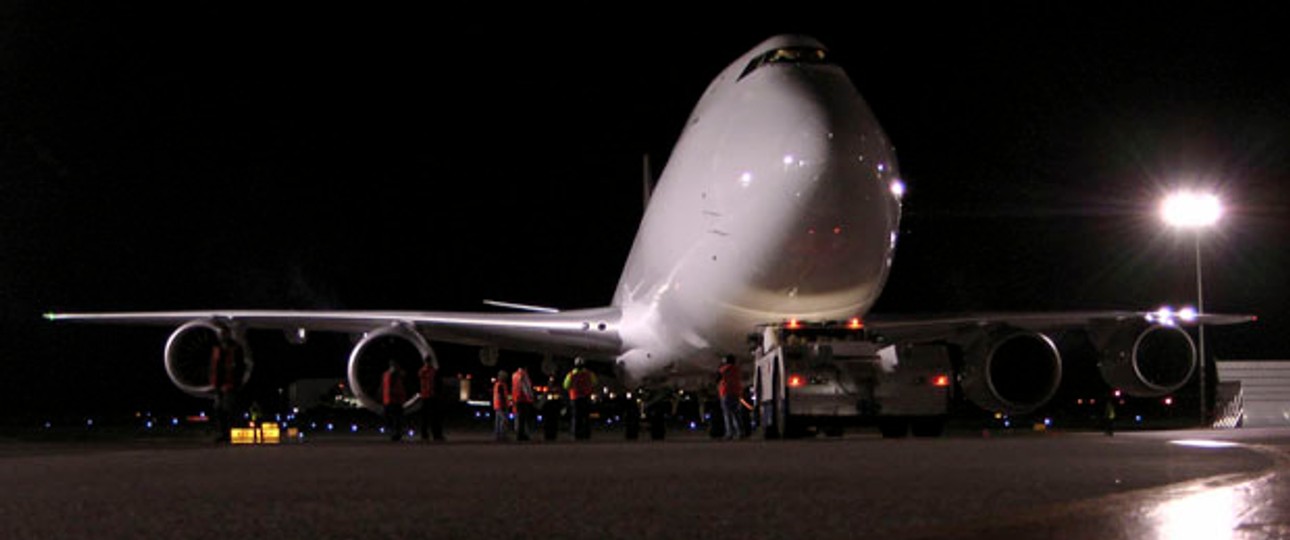 Frachtversion der B747-8: Die Nachfrage ist zu gering.