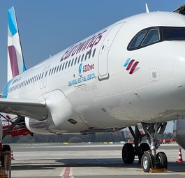 Airbus A320 Neo von Eurowings: Mit dem Flieger geht es nach Dubai.