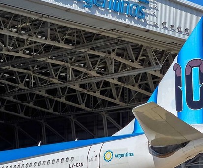 Airbus A330 Aerolinas Argentinas: Ein Hommage an Lionel Messi.