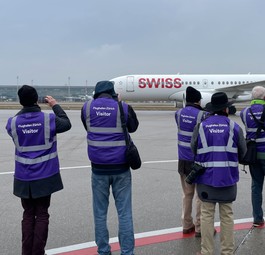 WEF Vorfeldtour am Flughafen Zürich