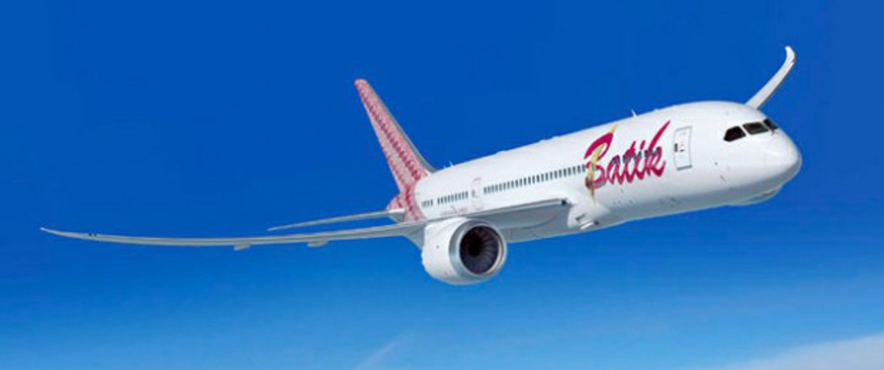 Dreamliner von Lion-Air-Tochter-Batik: Zu klein.