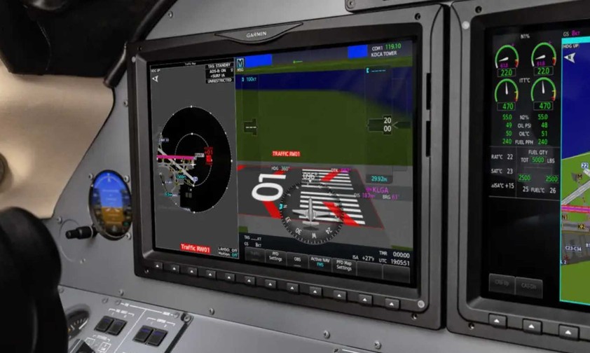 Darstellung von Runway Occupancy Awareness: Mit dem neuen System sollen Bodenkollisionen vermieden werden.