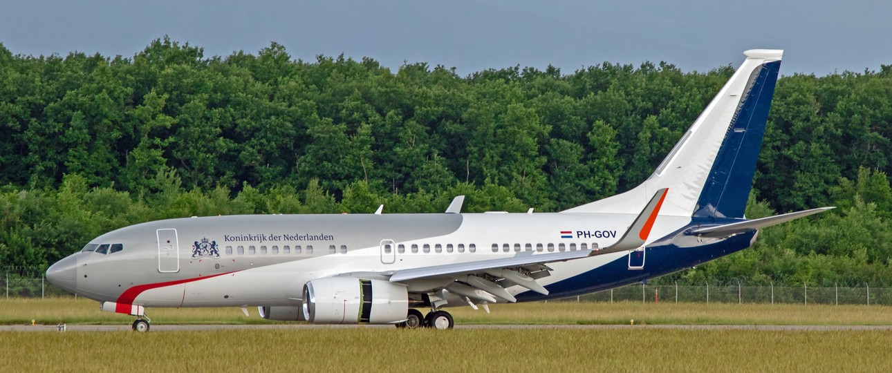 Die Boeing 737 BBJ der niederländischen Regierung: Der König wird sie nicht mehr steuern.