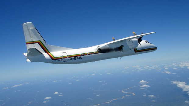 Eine MA60 von Xian (hier von Air Zimbabwe): Starthilfe für Air Burundi.