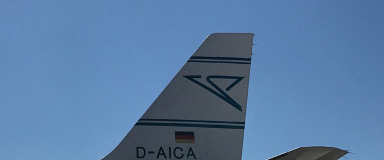 Retro-Bemalung eines Airbus A320 von Condor: Die Airline muss Kapazität hinzumieten.