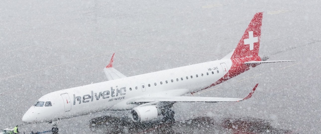 Embraer E190 von Helvetic Airways: Die Fluglinie beschafft sich temporär vier weitere Jets des Typs.