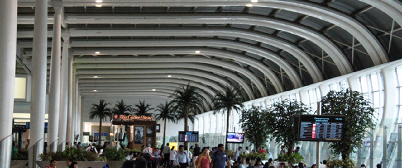 Terminal 1C am Flughafen in Mumbai: Die Passagierzahlen in Indien wachsen rasant.