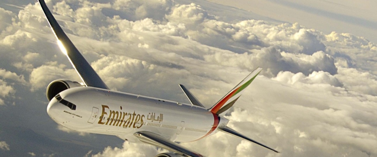 Fliegt neu nach Genf: Emirates Boeing 777-200