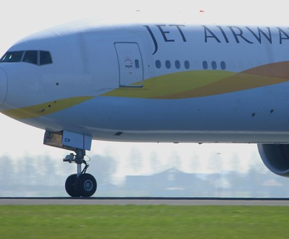 Flugzeug von Jet Airways: Immer weniger heben ab.