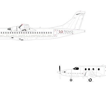 Skizzen von La Nova: Flug verschoben auf unbestimmt.