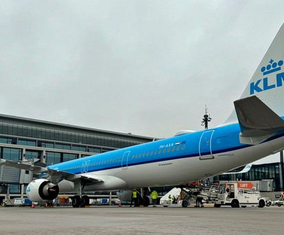 Der erste Airbus A321 Neo von KLM: Mit dem Modell führt die Airline ...
