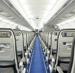 Kabine eines Airbus A321 Neo von Lufthansa: Wem ein Mittelsitz zugeteilt wird und wechseln will, muss zahlen.