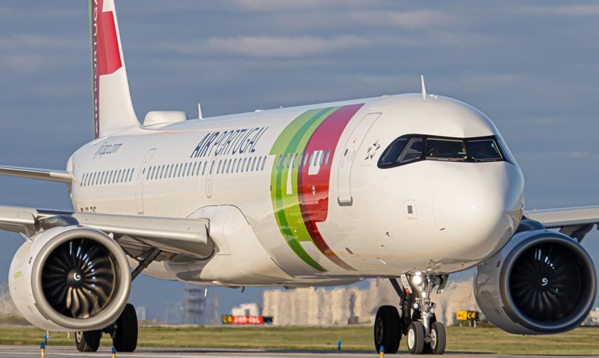 Ein Airbus A321 LR von Tap: Die Airline soll bis Mitte 2024 privatisiert sein.