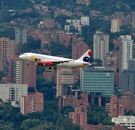 Der Jungfernflug von Viva Colombia: Mit Tiefstpreisen zu Marktanteilen.