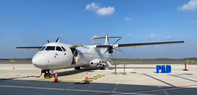 ATR 72 von Chalair in Paderborn: Flog zum Start für Green Airlines ...