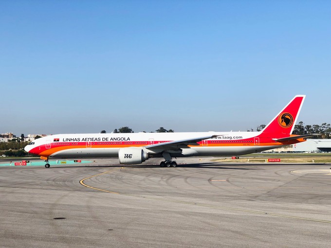 Boeing 777 of TAAG Angola Airlines: The current look.